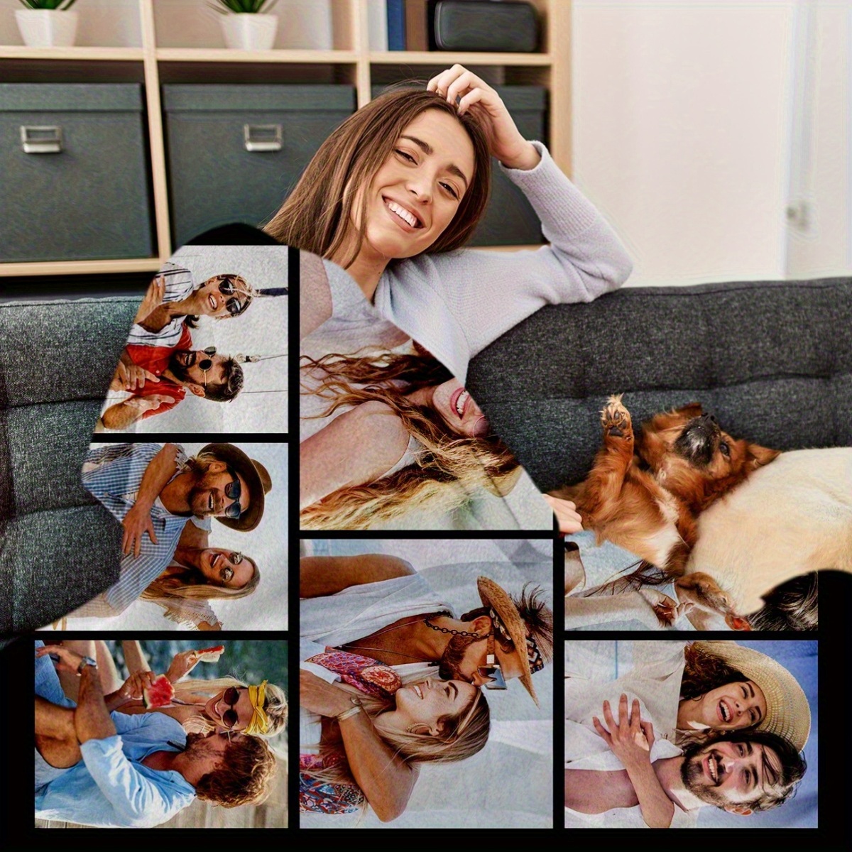 Custom Blanket with Photos